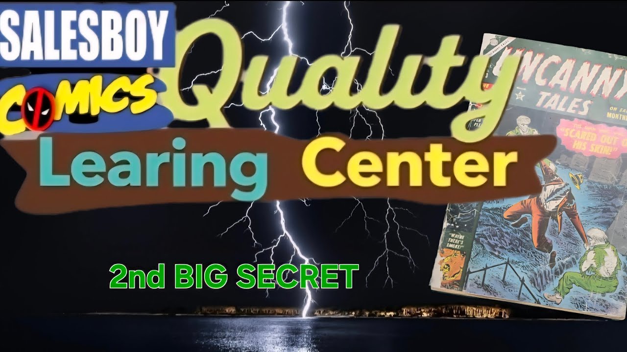 SALESBOY COMICS LEARING CENTER, BIG SECRET Full Capillary action plus golden age. 