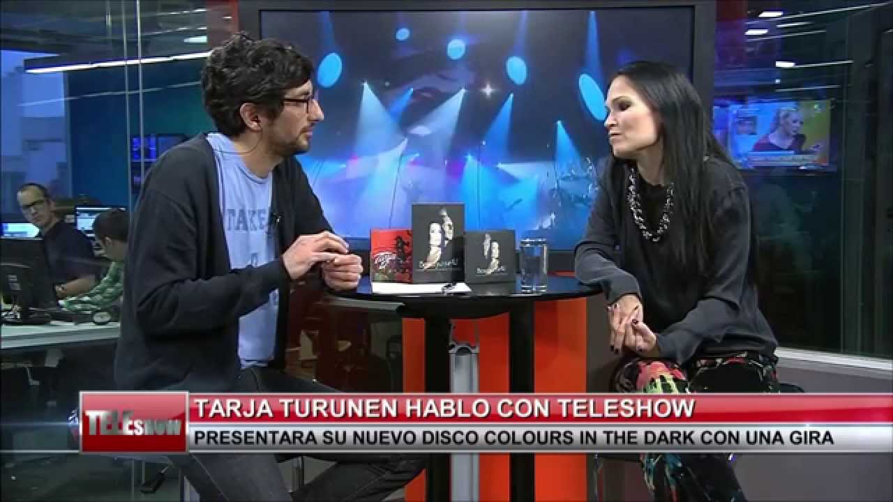 TARJA TURUNEN HABLO CON TELESHOW parte 1