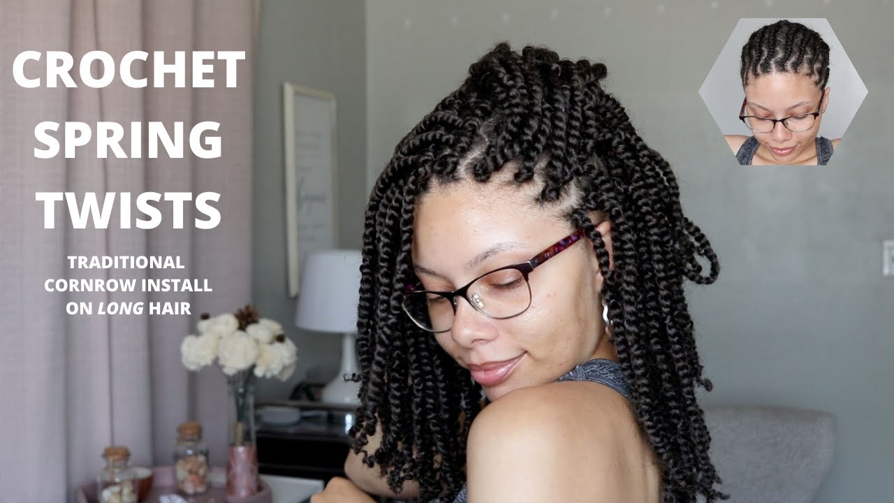 Crochet Spring Twist Tutorial -  Crochet braids - Freetress