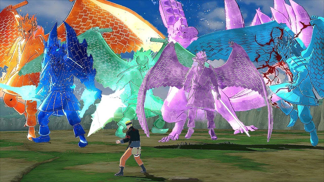 All Susanoo Awakening Forms, Abilities & Ultimate Jutsus - Naruto Ninja Storm 4 Road to Boruto