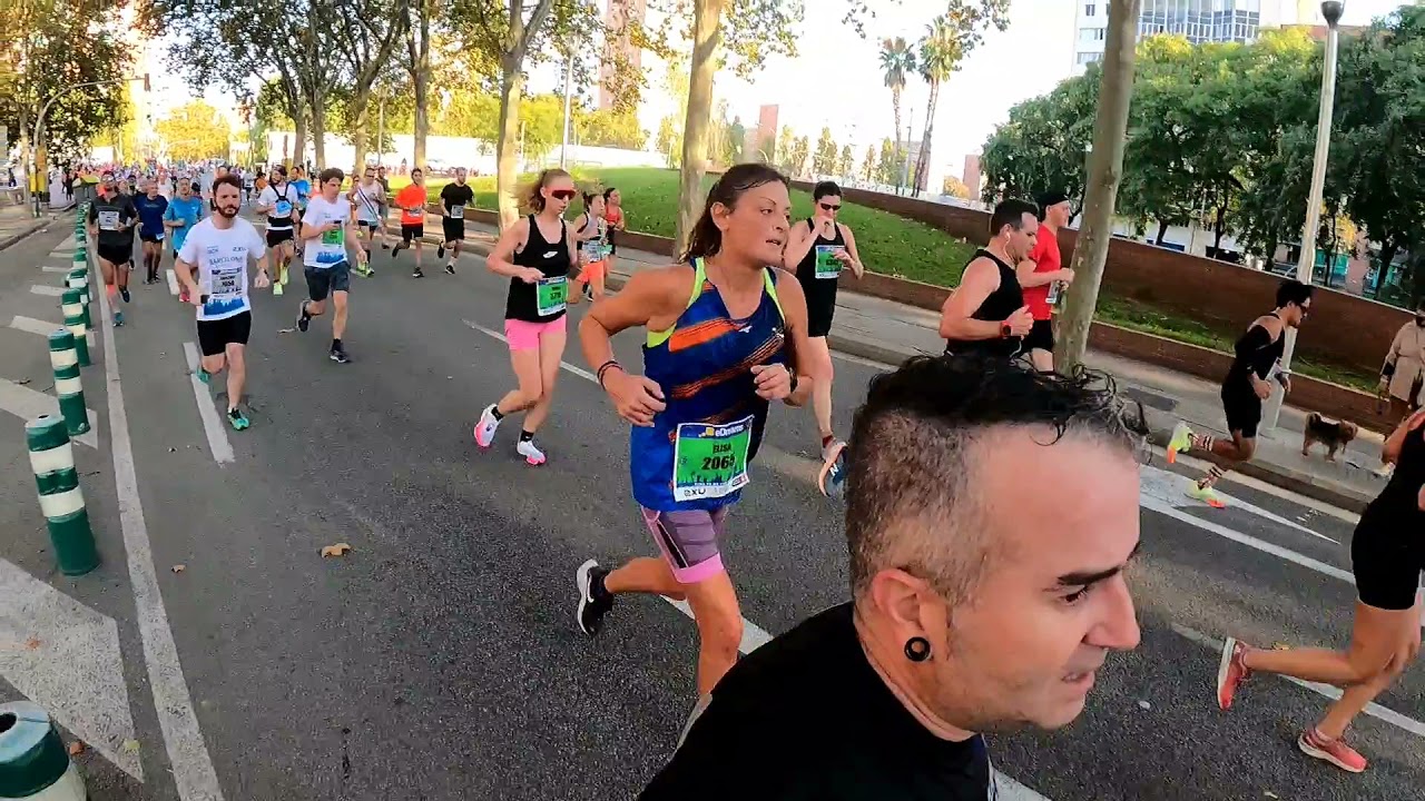 Mitja marató de Barcelona 2021 #mitjamaratodebarcelona #goprohero9 #running #mitja #mediamaraton