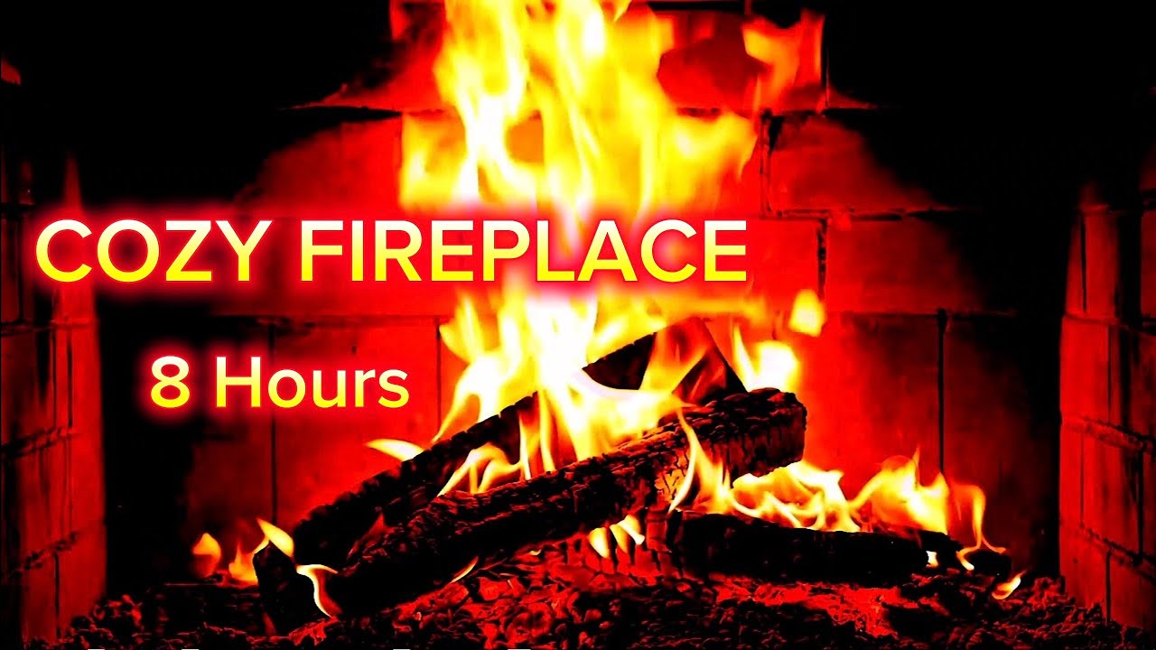 Fireplace Ambience 🔥 Soft Crackling Fire for Deep Relaxation