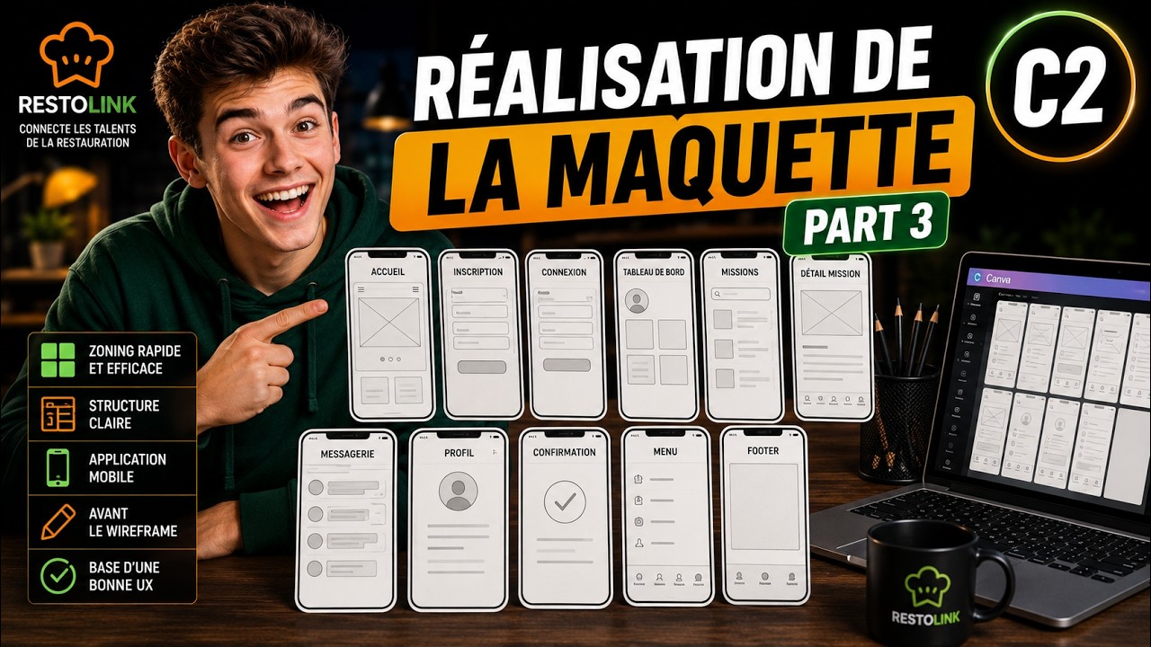 C2 - Réalisation de la maquette : Part 3