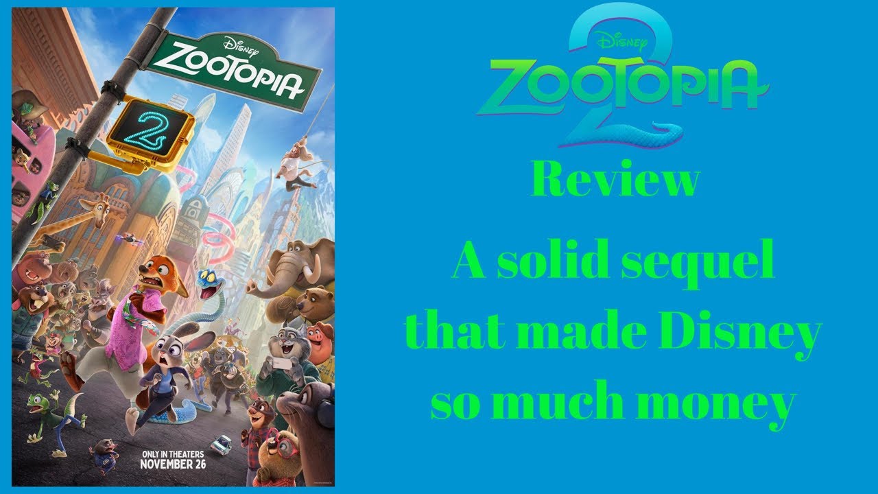 “Zootopia 2” Review (A solid sequel that made Disney so much money) #disney #zootopia #moviereview 