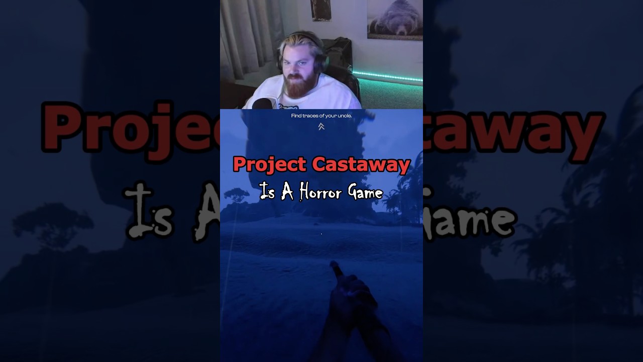 I got JUMP-SCARED in Project Castaway! #projectcastaway #survivalgame #shortsfeed