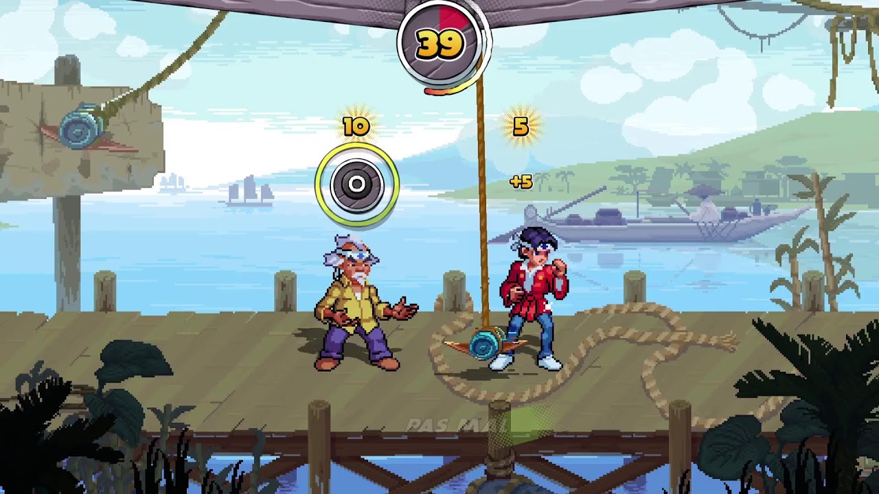 The karaté  kid street rumble PS5pro on découvre