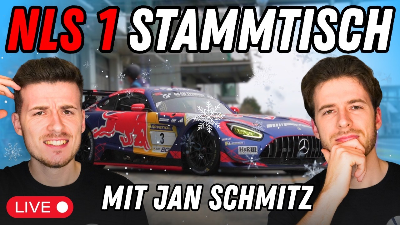 🔴STAMMTISCH: NLS 1, Scherer Audi und BMW Hammer mit Jan Schmitz | GIVEAWAY🔴