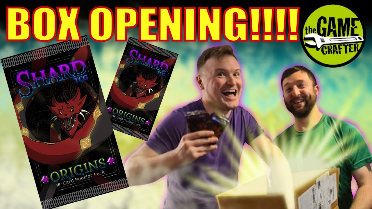 First Look at Shard TCG - The Game Crafter Box Opening