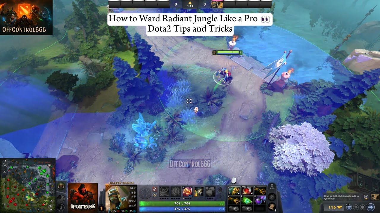 How to Ward Radiant Jungle Like a Pro 👀| Dota2 Tips and Tricks