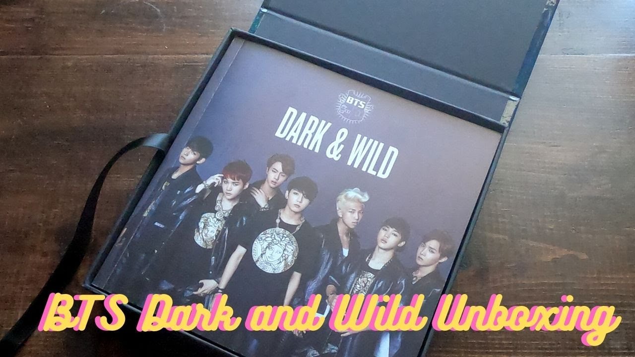 BTS DARK AND WILD UNBOXING