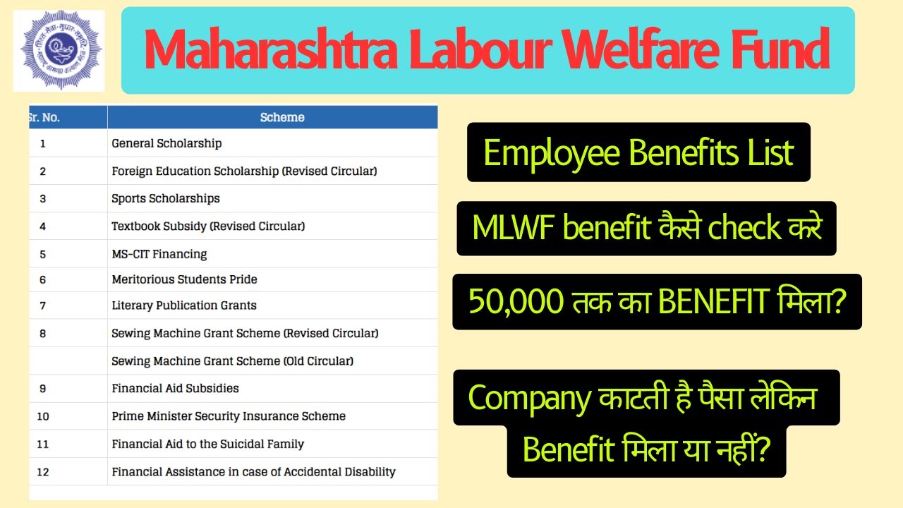 Employee Benefits कैसे Check करें | Maharashtra Labour Welfare Fund 