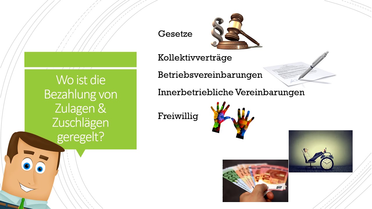 Überblick Zulagen & Zuschläge