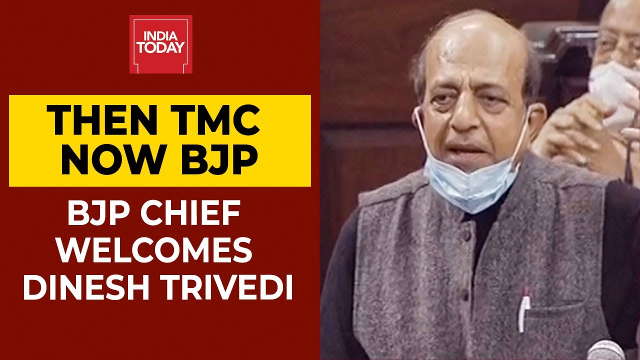'Had Been Waiting To Join BJP,' Former TMC Leader Dinesh Trivedi Now A BJP Man