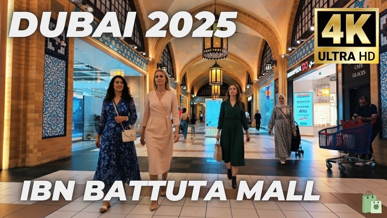 Dubai [4K] Ibn Battuta Mall 2025 🇦🇪 | World’s Largest Themed Mall Walk