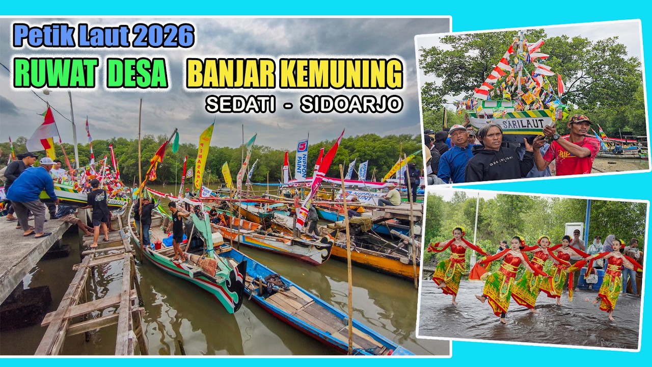 PETIK LAUT 2026 I Ruwat Desa Banjar Kemuning I Sedati, Sidoarjo