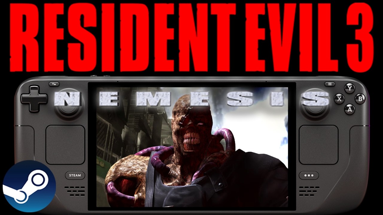 Resident Evil 3 Nemesis 1999 Steam Deck: Steam Classic Version Release Tested