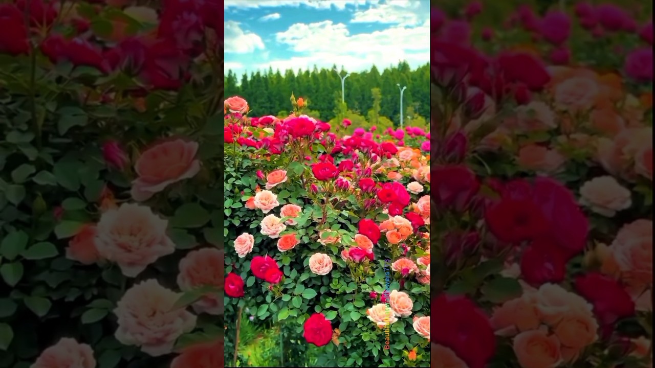 The Beauty of Nature Rose | Relaxing Walk Through a Flower Paradise 🌹