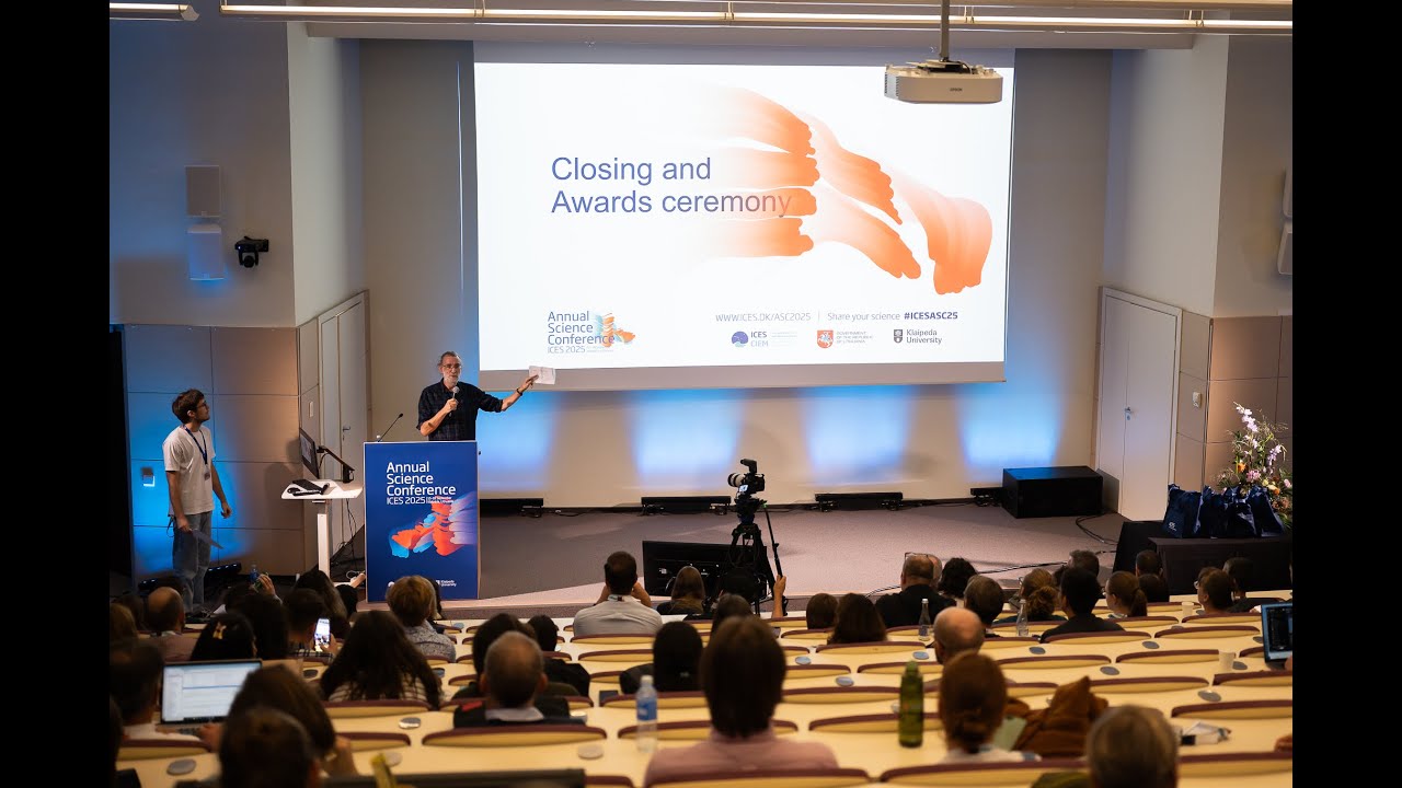 ICES Annual Science Conference 2025 Closing ceremony