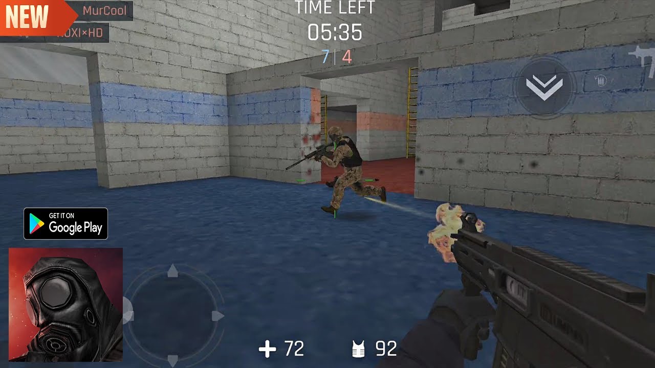 Kontra - Multiplayer FPS Android Gameplay