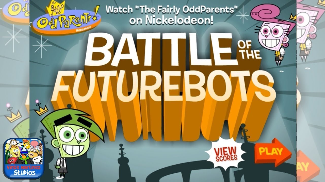 The Fairly OddParents: Battle of the Futurebots - Create A Robot To Battle (Nickelodeon Games)
