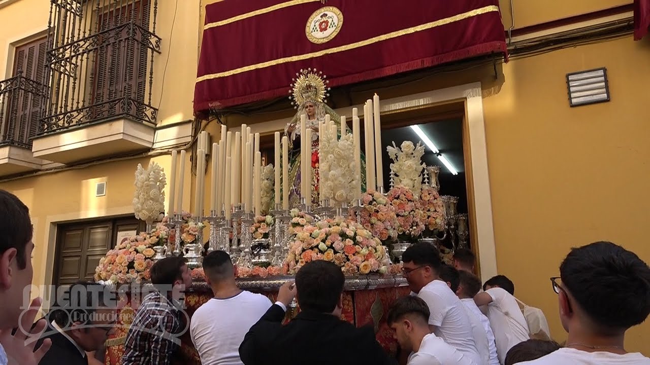 La Macarenita de la Calle Parras. Salida Procesional. Junio en Sevilla de 2025.