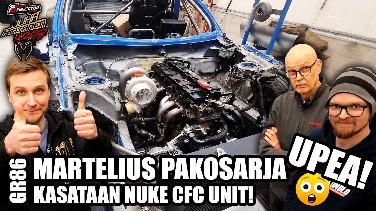 GR86 J&Auml;RKYTT&Auml;V&Auml;N HIENO PAKOSARJA JA PUTKISTO! MITEN NUKE CFC TOIMII?