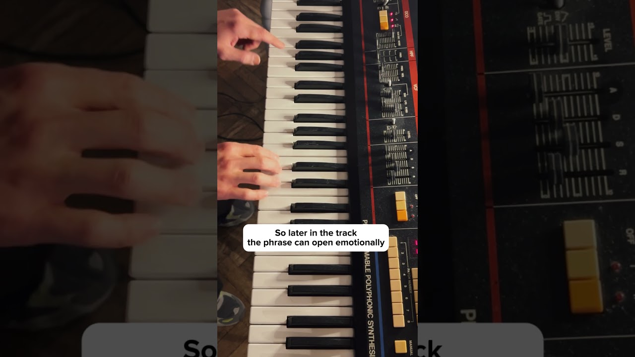 Making lead for &bdquo;Time to go&rdquo; 🎹💡
