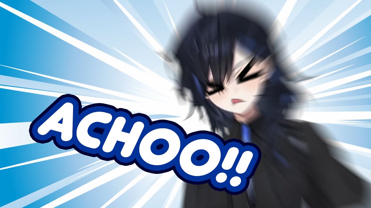 Yuu's cute sneeze reveals her ULTRA SUPER GAP MOE  [ Ayase Yuu / Phase Connect JP ]