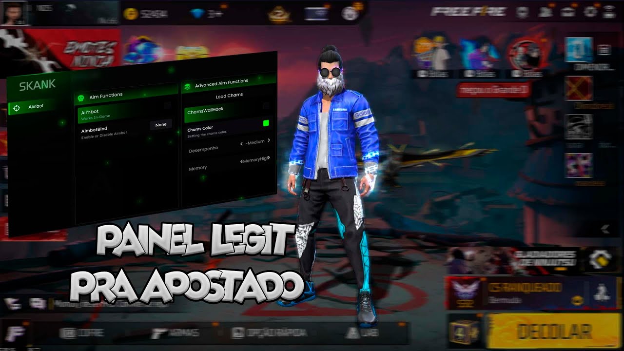 PAINEL XIT EMULADOR AIMBOT 100% ANTI BAN! GRÁTIS!!! LINK DESCRIÇÃO