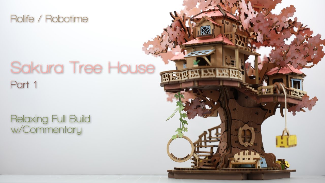 Rolife | Sakura Tree House | Part 1