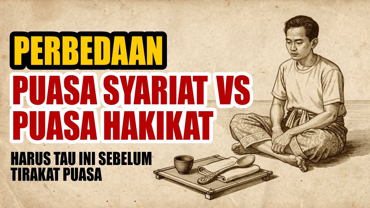 Perbedaan Puasa Syariat vs Puasa Hakikat: Menyelami Makna Puasa Batin