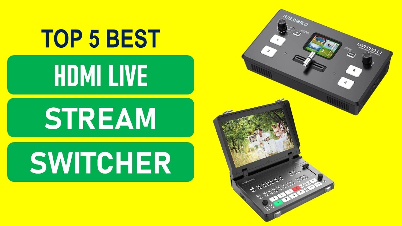 Best Budget HDMI Live Stream Switcher 2026