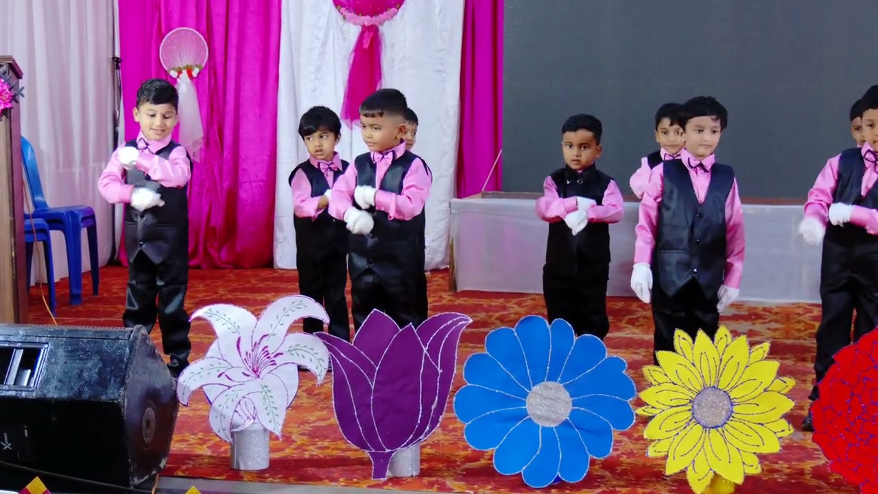 WELCOME SONG BY LKG A BOYS