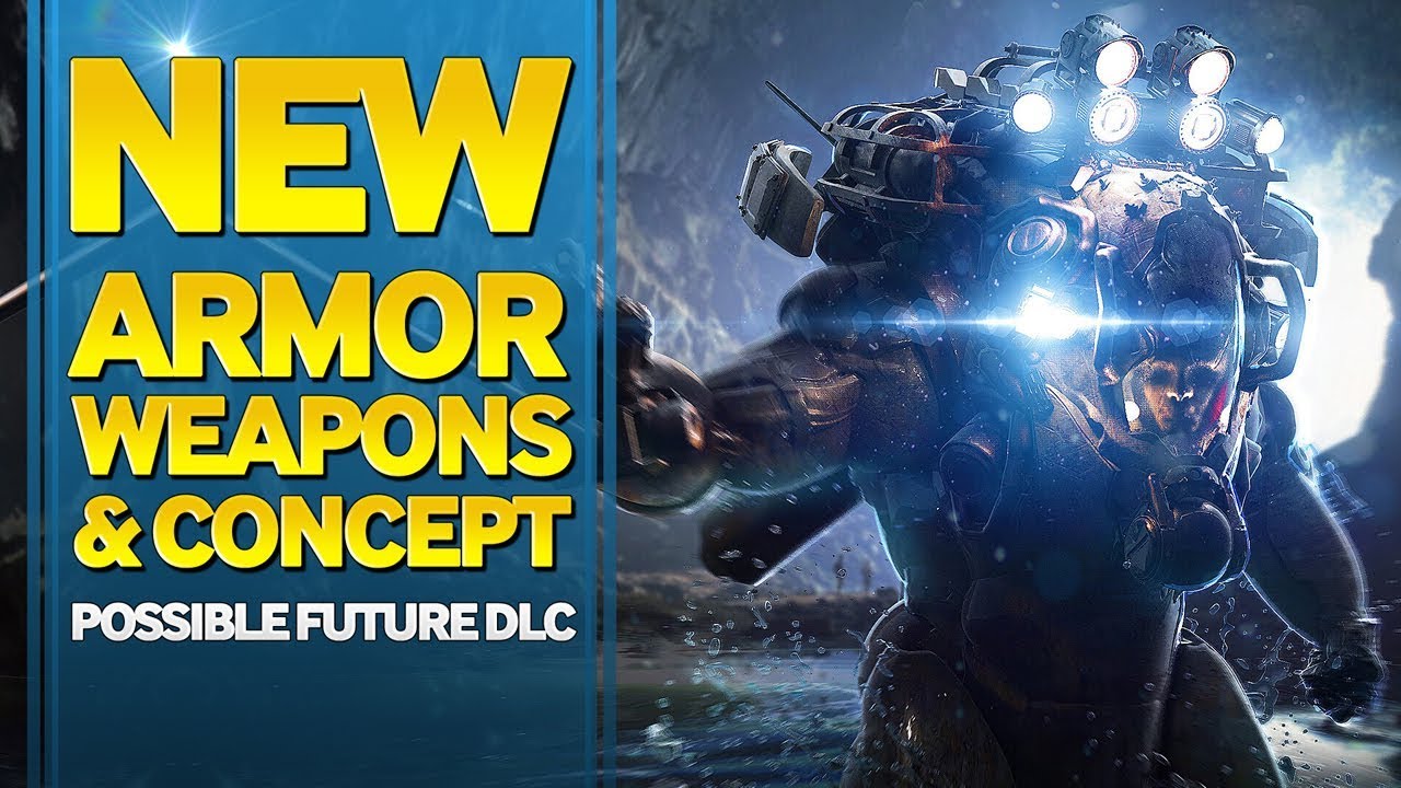 Anthem New Armor, Weapons and Concepts - Possible Future DLC