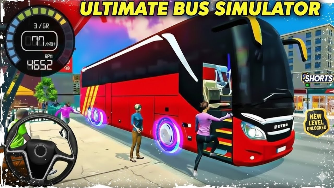 City Bus Simulator: Coach 🚌 | Real City Transport & Multiplayer | Part 1 Gameplay (Android)