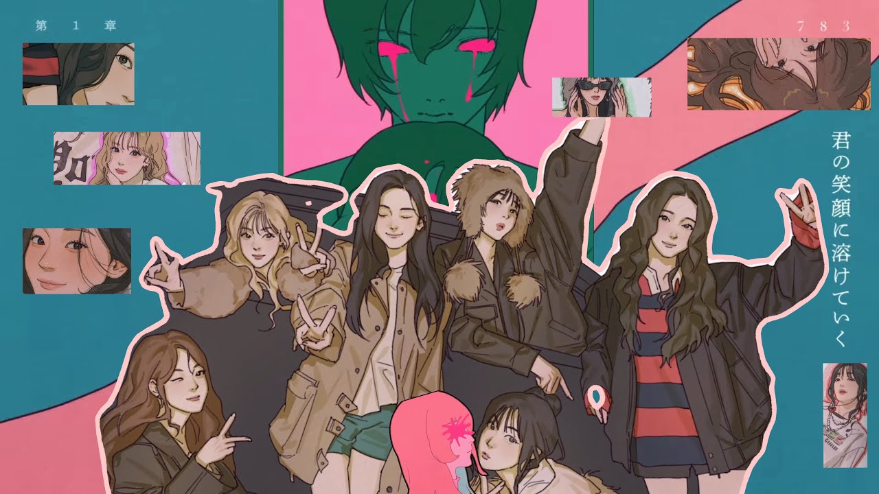YOASOBI X GFRIEND (여자친구) - Racing Into The Night X Season of Memories (Mashup)