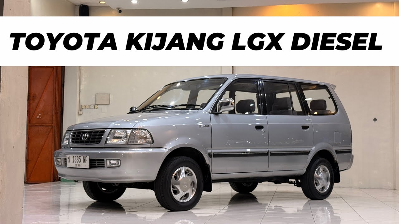 DIJUAL - TOYOTA KIJANG LGX DIESEL MANUAL 2000, ISTIMEWA ORIGINAL LUAR DALAM