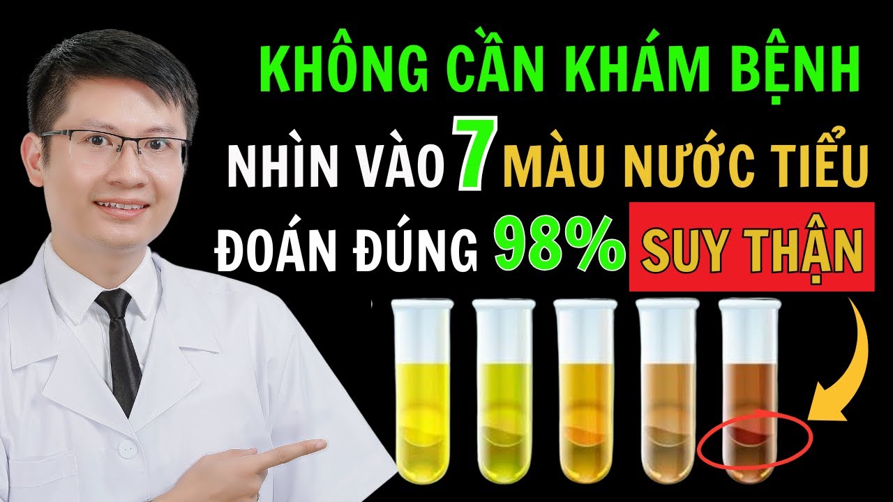 Bác Sĩ Tiết Lộ: Nhìn Màu Nước Tiểu Đoán Đúng 98% Suy Thận, Gan Yếu | Cao Minh Trường