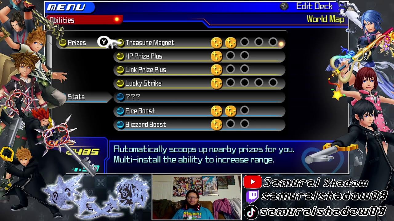Samurai plays Kingdom Hearts Birth By Sleep Final Mix