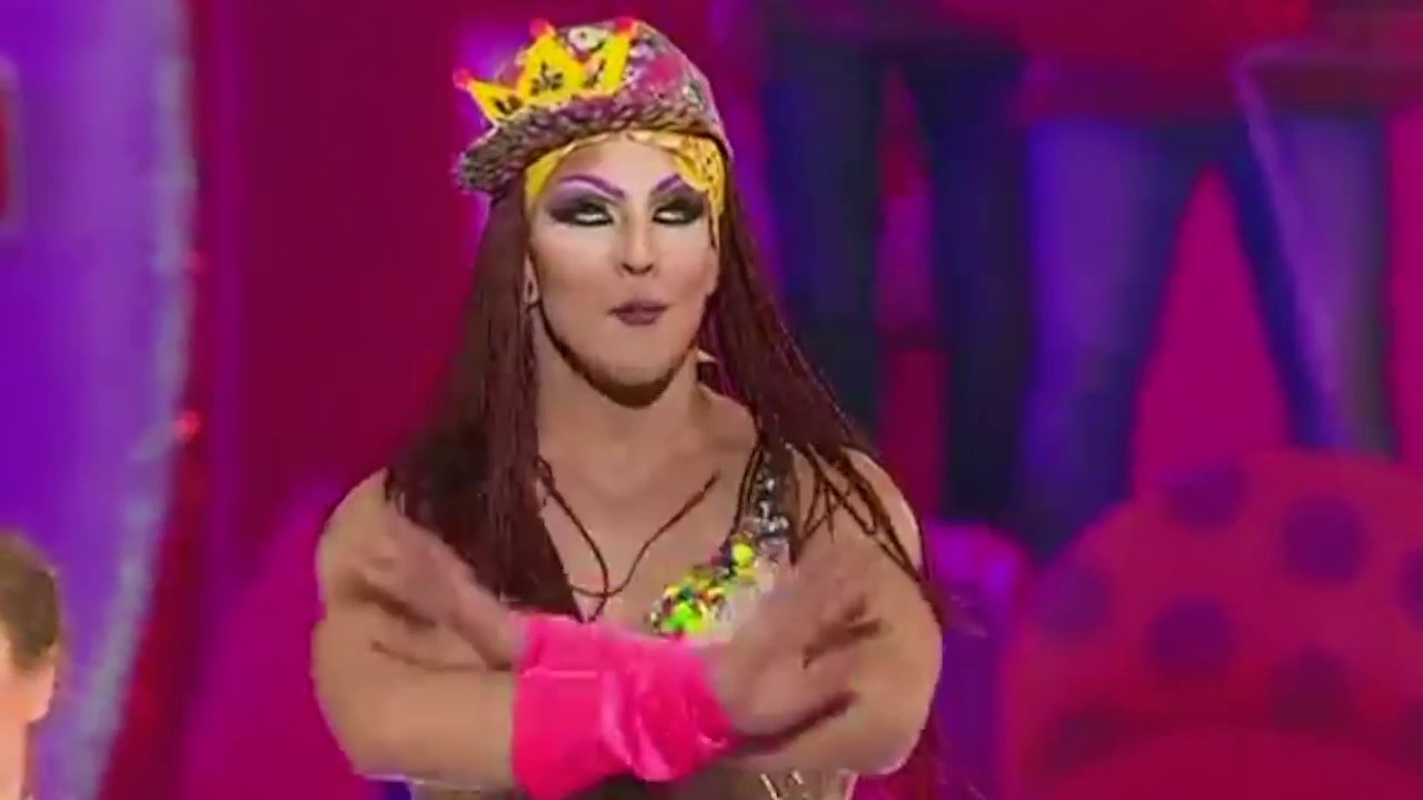 Grimassira Maeva - Gala Drag Queen 2017 LPGC (Entrega de Banda)