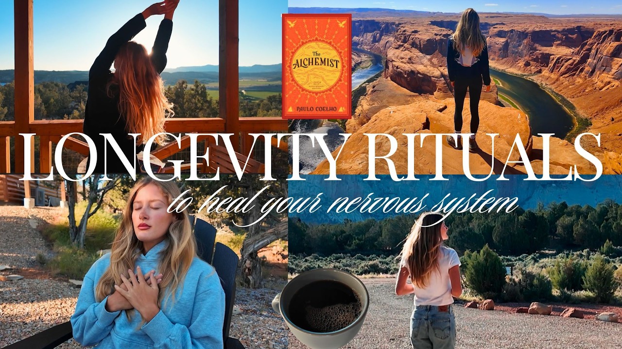 Habits to Calm Your Nervous System & Support Longevity | easy and simple healthy rituals
