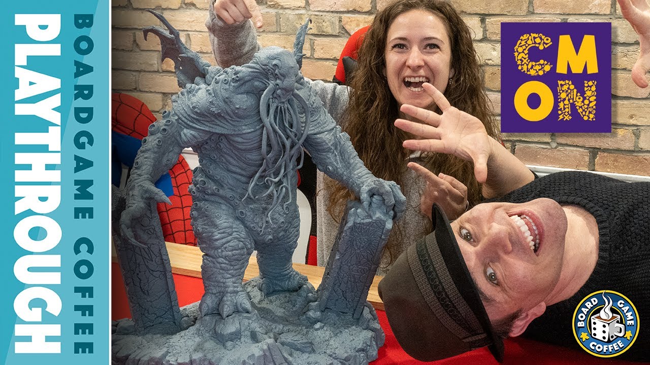The playthrough with the Giant Mini, Cthulhu Death May Die