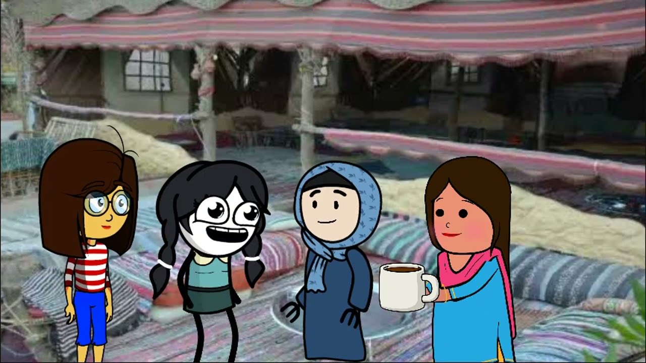 الحلقه الاولي من مسلسل هنيه وحموكشه 😂🔥