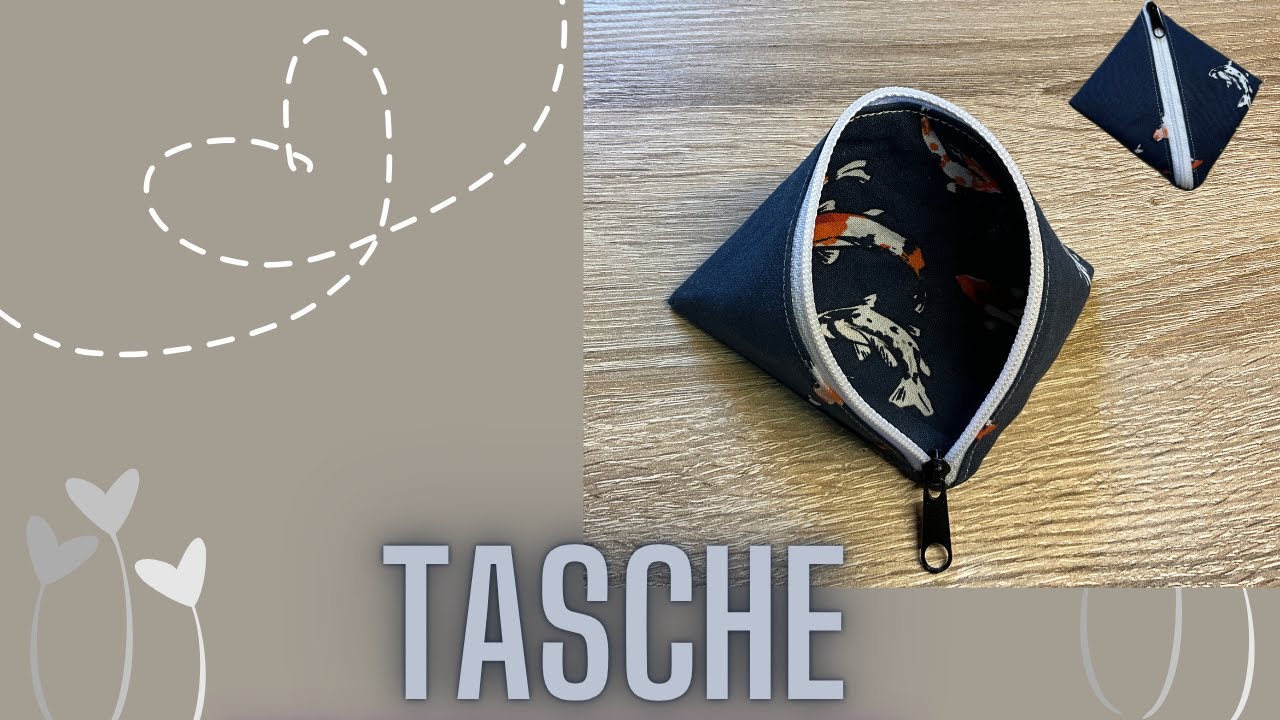 Tasche nähen, Vierecktasche nähen