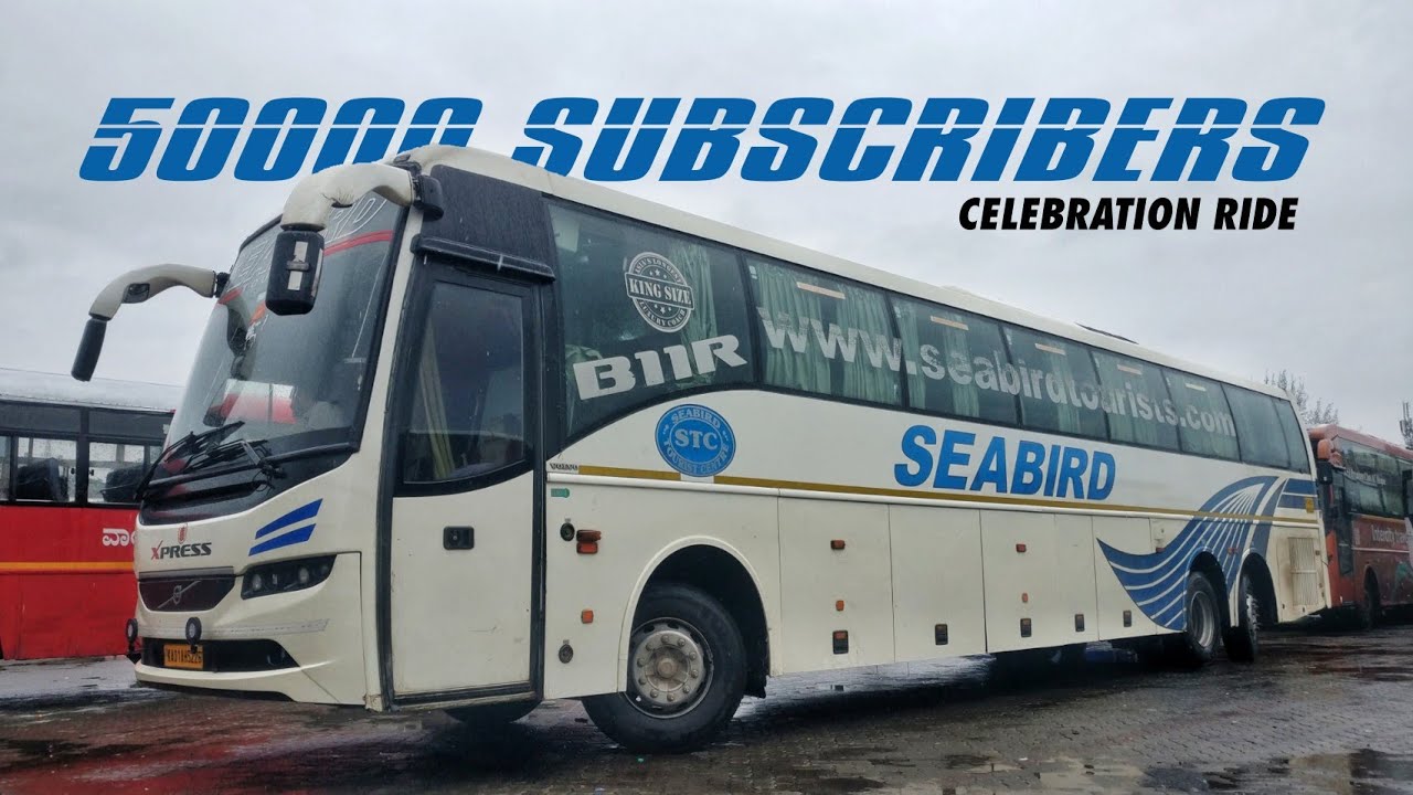 Из Бангалора в Гоа | Seabird Volvo B11R — праздничный заезд для 50 тысяч подписчиков