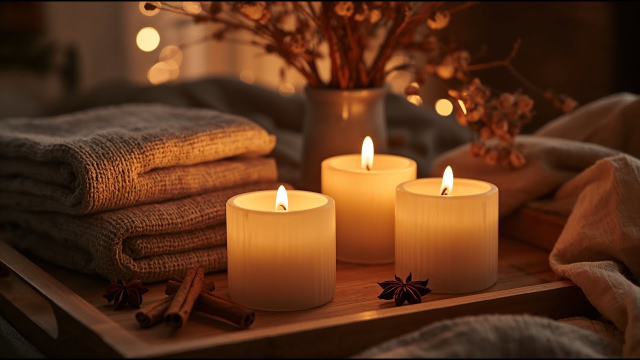 Warm Cozy Piano for Stress Relief and Sleep