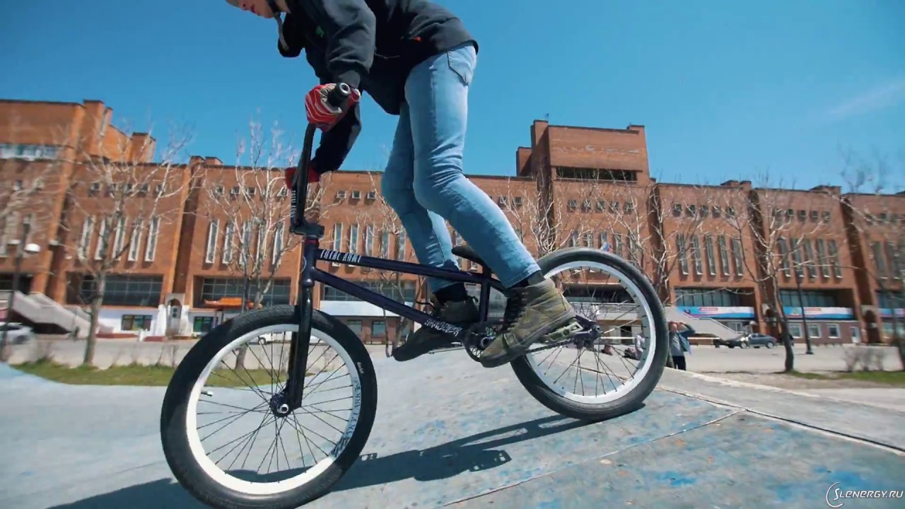 Купить BMX. Урок 7 - Трюки на BMX: footjam tailwhip