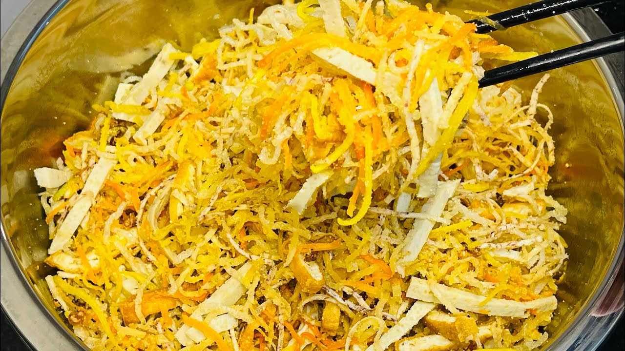Cách làm bì chay thơm ngon với nguyên liệu đơn giản