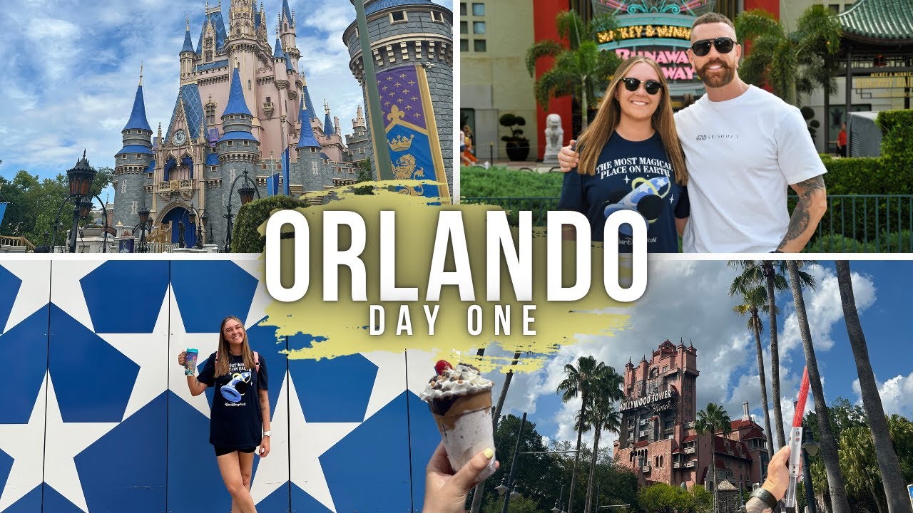 Walt Disney World Day 1 ✨ | Magic Kingdom 🏰 Contempo Cafe 🍪 & May the 4th at Hollywood Studios 🎬