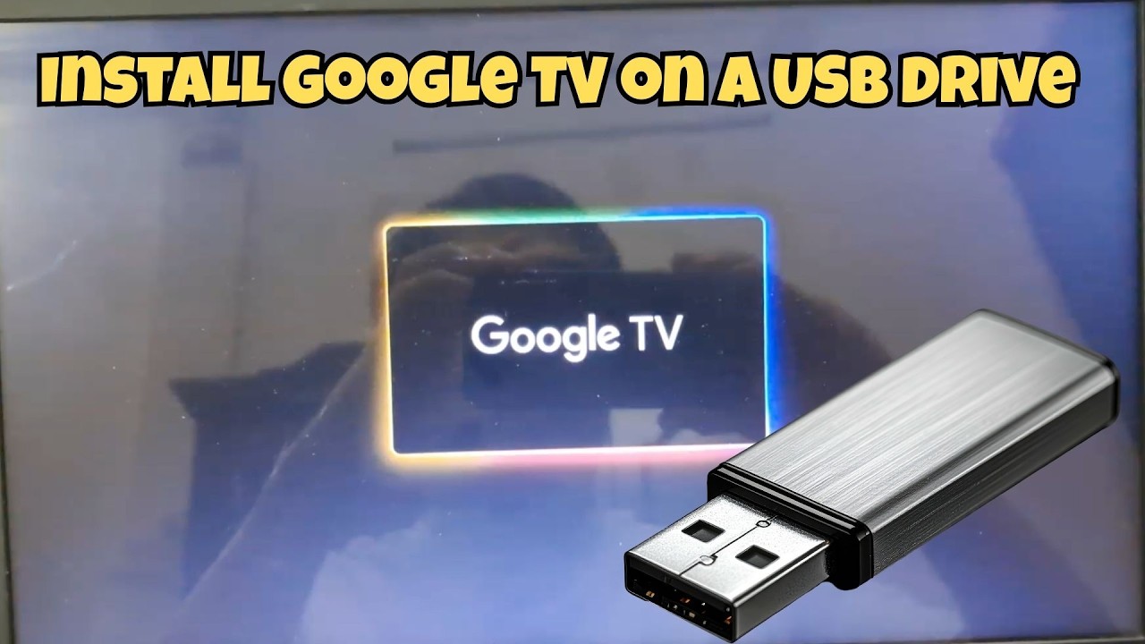 Как установить Google TV на USB-накопитель | Превратите USB в Smart TV